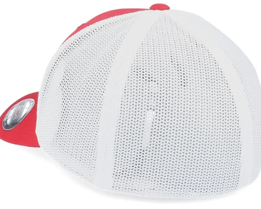 2-Tone Mesh Red/White Trucker Flexfit - Flexfit