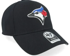 Toronto Blue Jays Mvp Black/White Adjustable - 47 Brand