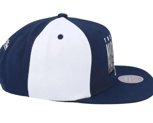 Toronto Maple Leafs Billboard 2 Navy/White Snapback - Mitchell & Ness