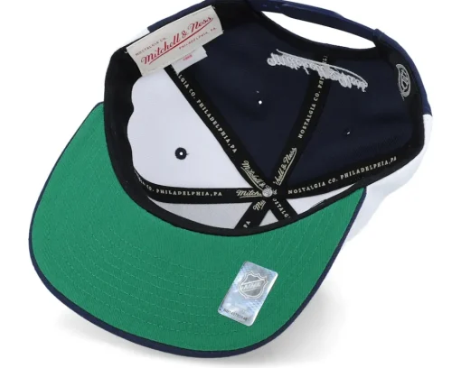 Toronto Maple Leafs Billboard 2 Navy/White Snapback - Mitchell & Ness