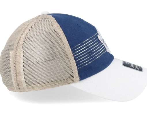 Toronto Maple Leafs Breakaway Cotton Blue/Natural/Natural Trucker - Fanatics