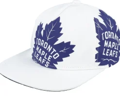 Toronto Maple Leafs In Your Face Deadstock White Snapback - Mitchell & Ness