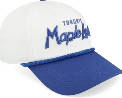 Toronto Maple Leafs Roscoe White/Blue A-frame Adjustable - American Needle