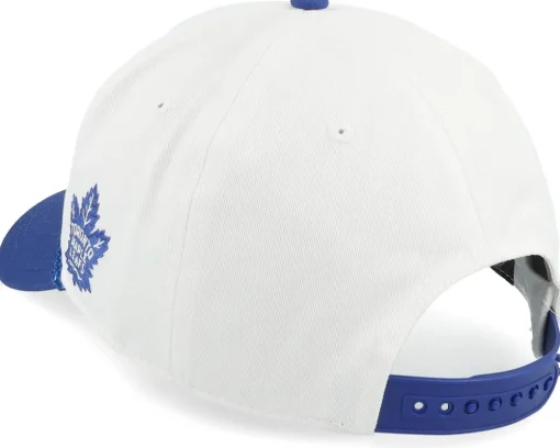 Toronto Maple Leafs Roscoe White/Blue A-frame Adjustable - American Needle