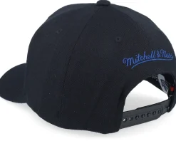Toronto Maple Leafs Team Logo Cr Black Adjustable - Mitchell & Ness