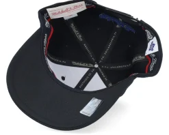 Toronto Maple Leafs Team Logo Cr Black Adjustable - Mitchell & Ness