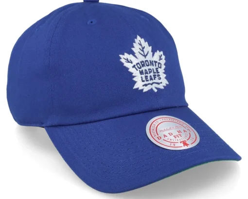 Toronto Maple Leafs Team Ground 2.0 Blue Dad Cap - Mitchell & Ness