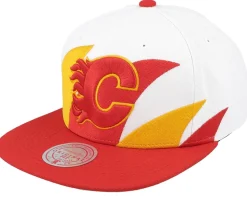 Toronto Maple Leafs Vintage Sharktooth White/Blue Snapback - Mitchell & Ness