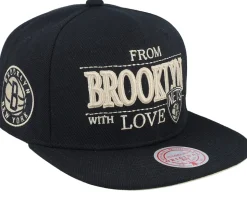 Toronto Maple Leafs With Love Black Snapback - Mitchell & Ness