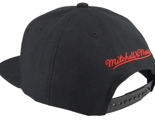 Toronto Raptors Core Basic Black Snapback - Mitchell & Ness