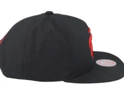 Toronto Raptors Core Basic Black Snapback - Mitchell & Ness