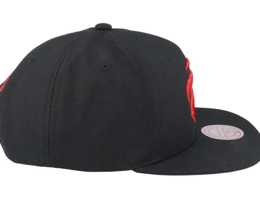 Toronto Raptors Core Basic Black Snapback - Mitchell & Ness
