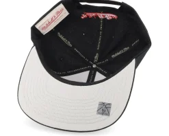 Toronto Raptors Core Basic Black Snapback - Mitchell & Ness