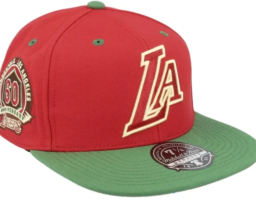 Toronto Raptors Nightmare Red Fitted - Mitchell & Ness