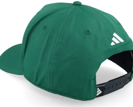 Tour Hat 3 Stripe Collegiate Green Adjustable - Adidas