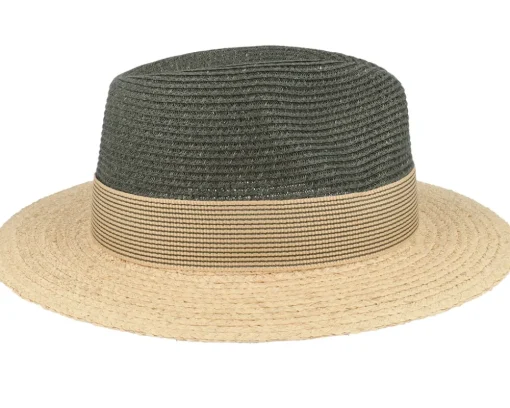 Toyo/Raffia Olive/Natural Traveller Straw Hat - Stetson