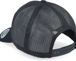 Tractor Black & White Patch Black A-Frame Trucker - Iconic