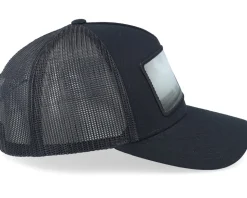 Tractor Black & White Patch Black A-Frame Trucker - Iconic