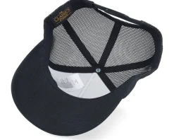 Tractor Black & White Patch Black A-Frame Trucker - Iconic