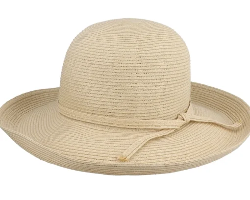 Traveller Beige Sun Hat - Sur la tête