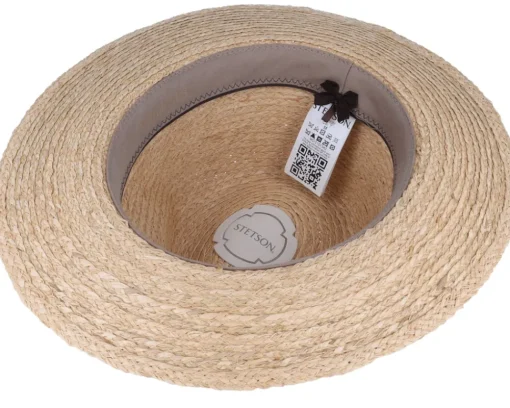 Traveller Raffia Beige Straw Hat - Stetson