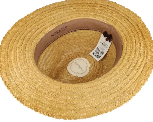 Traveller Wheat Brown Straw Hat - Stetson