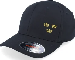Tre Kronor Side Panel Black Flexfit - Iconic