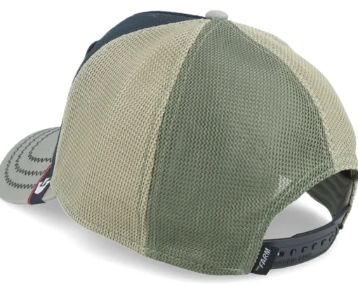 Tri Gator Tri Tone Black/Olive A-Frame Trucker - Goorin Bros.