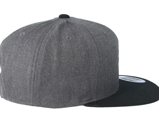 Tribal Lion Charcoal/Black Snapback - Tattoo Collective