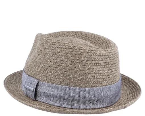 Trilby Toyo Khaki Straw Hat - Stetson
