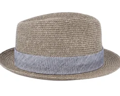 Trilby Toyo Khaki Straw Hat - Stetson