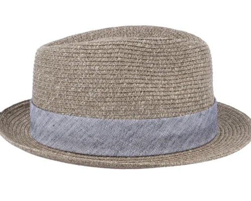 Trilby Toyo Khaki Straw Hat - Stetson