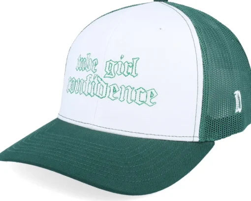 Tube Girl Confidence Red/White/Red Trucker - Delulu