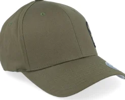Uk Army Skull Olive Wooly Combed Flexfit - Army Head