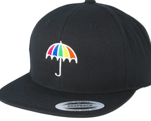 Umbrella Black Snapback - Pride