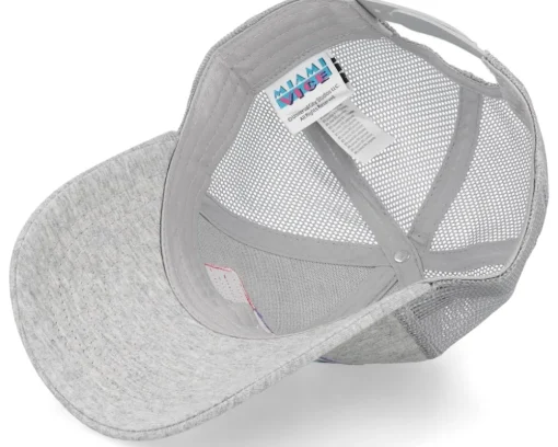 Universal Miami Vice Heather Grey Trucker - Difuzed