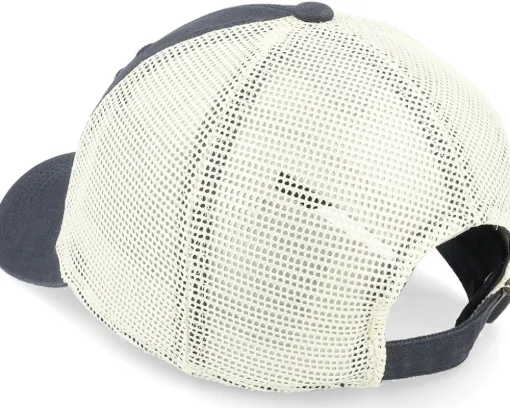 USA Peace Ballpark Mesh Ivory/Navy Trucker - American Needle