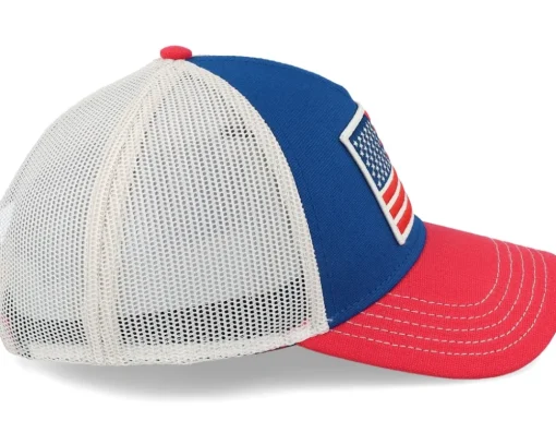 USA Valin Blue/Red Trucker - American Needle
