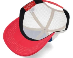 USA Valin Blue/Red Trucker - American Needle