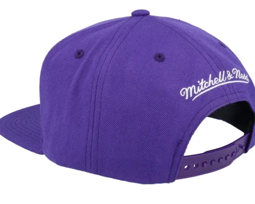 Utah Jazz Team Ground 2.0 Hwc Purple Snapback - Mitchell & Ness