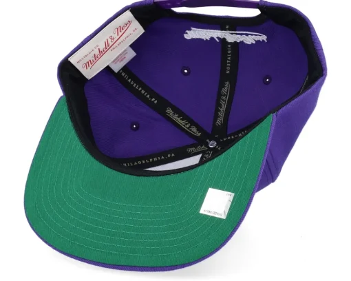 Utah Jazz Team Ground 2.0 Hwc Purple Snapback - Mitchell & Ness