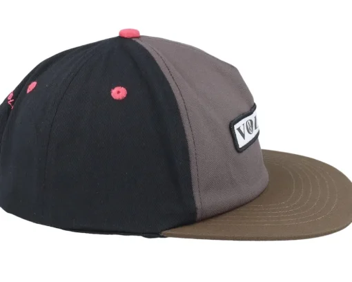 V Ent Hockey Dad Hat Pewter Snapback - Volcom