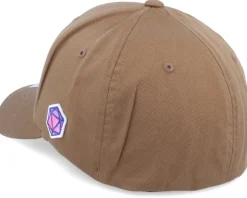 Vampire Overtake Patch Coyote Brown Flexfit - Critiql Hit