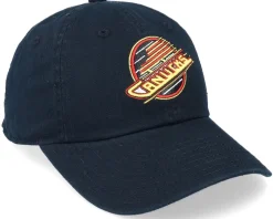 Vancouver Canucks Blue Line Black Dad Cap - American Needle