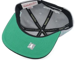 Vancouver Grizzlies Melt Stitch Wool Grey/Black Snapback - Mitchell & Ness