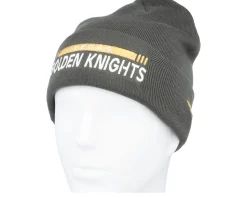 Vegas Golden Knights Authentic Pro Game&Train Knit Charcoal Cuff - Fanatics