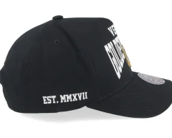Vegas Golden Knights Big Time Pro Black A-frame Adjustable - Mitchell & Ness