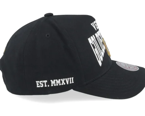 Vegas Golden Knights Big Time Pro Black A-frame Adjustable - Mitchell & Ness