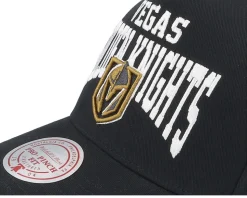 Vegas Golden Knights Big Time Pro Black A-frame Adjustable - Mitchell & Ness