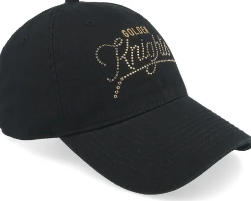 Vegas Golden Knights Blue Line Black Dad Cap - American Needle